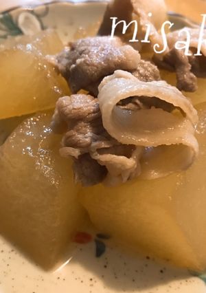 冬瓜と豚肉の煮物☆-レシピのメイン写真