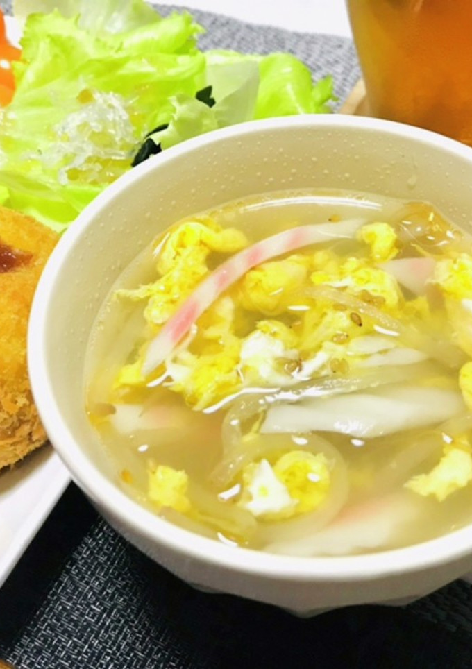 もやしとなるとの中華スープ-レシピのメイン写真