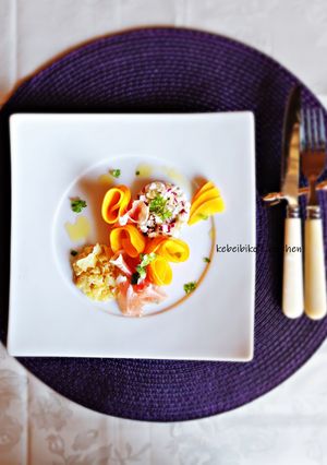 コリンキーと生ハムのサラダ＊前菜仕立て-レシピのメイン写真