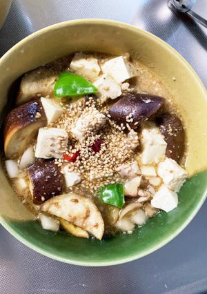 豚こまスパイシーポン照り味麻婆豆腐茄子-レシピのメイン写真