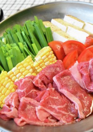 夏野菜のすき焼き-レシピのメイン写真