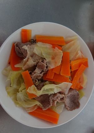 簡単冷しゃぶ風-レシピのメイン写真