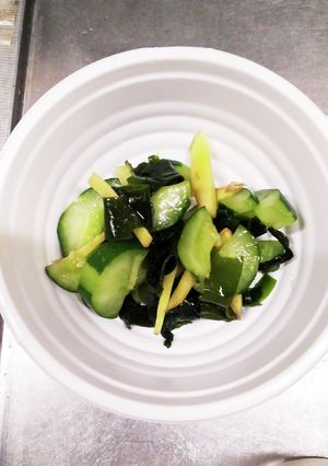 だしの素でキュウリの酢の物-レシピのメイン写真