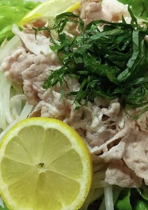 胡麻ダレ冷しゃぶサラダ-レシピのメイン写真