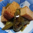 万願寺とうがらしと厚揚げの炊いたん