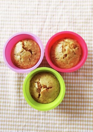 キャロット&バナナカップケーキ-レシピのメイン写真