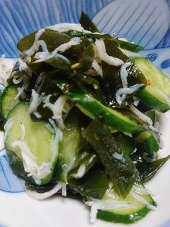 きゅうりの 塩ダレとごま油で 和え物-レシピのメイン写真