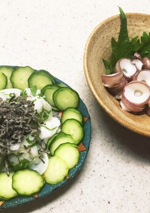 生蛸のごま塩昆布和え-レシピのメイン写真