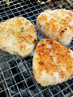 バーベキューにはコレ!絶品☆焼きおにぎり-レシピのメイン写真