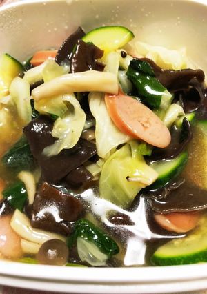 なーんちゃって八宝菜　レンチン余り物野菜-レシピのメイン写真