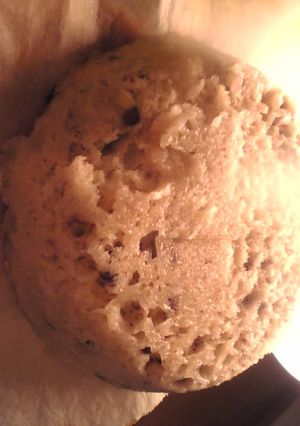 簡単：ノンオイル：レンジで小豆蒸しパン-レシピのメイン写真