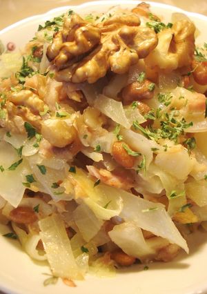 納豆ツナきゃべチーズのホットサラダ-レシピのメイン写真