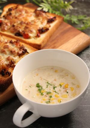簡単！コーンスープ☆小麦粉不要-レシピのメイン写真