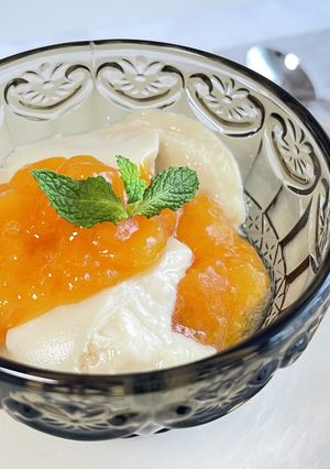 ふるふる寒天デザート|豆乳|甘酒|-レシピのメイン写真