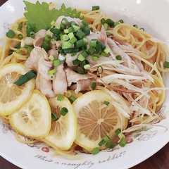 รูปของ 冷しゃぶレモンパスタ