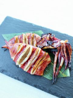大好きな【イカ焼き】炭火(BBQ)グリル-レシピのメイン写真