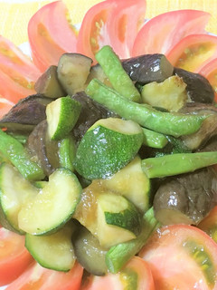 夏野菜を美味しく!夏野菜の生姜醤油炒め-レシピのメイン写真