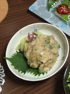 甘えびのなめろう-レシピのメイン写真