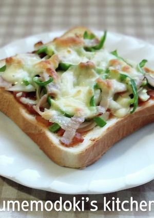 ピザトースト-レシピのメイン写真