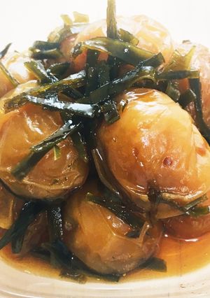 青梅の昆布醤油煮★薬膳★梅酒の梅リメイク-レシピのメイン写真