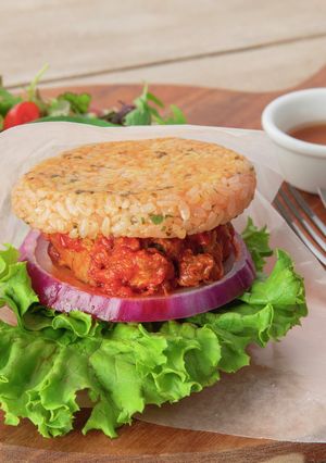 簡単ライスバーガーレシピ-レシピのメイン写真