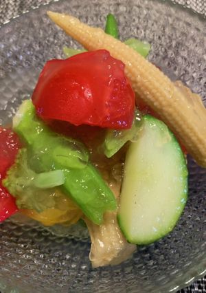 夏野菜のジュレ寄せ-レシピのメイン写真