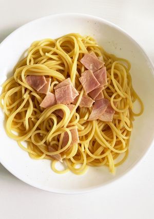 レンジで！　コンソメパスタ-レシピのメイン写真