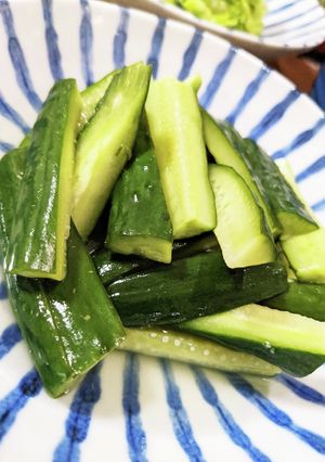すし酢でぽりぽり♪-レシピのメイン写真