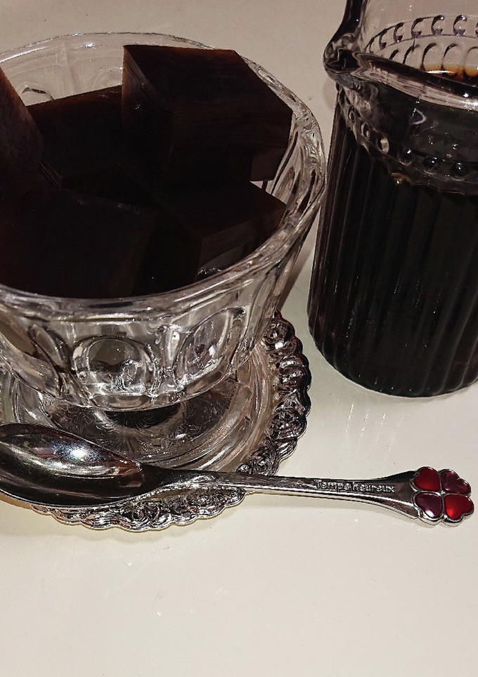 ♡無糖コーヒー寒天♡-レシピのメイン写真