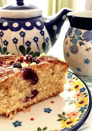 ブルーベリーのヨーグルトパウンドケーキ-レシピのメイン写真