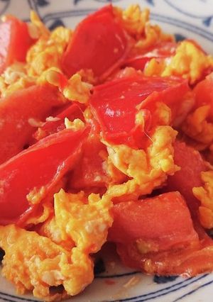 シンプル☆簡単☆トマトと卵の炒め物-レシピのメイン写真