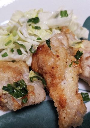 旨塩鶏の揚げ焼き！今日のおかずは鶏肉で！-レシピのメイン写真