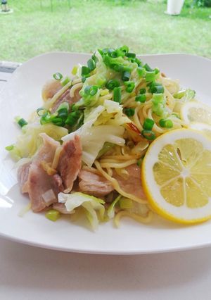 レモン香る☆ネギ塩焼きそば-レシピのメイン写真
