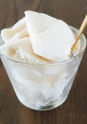 【材料3つ】豆腐ココナッツシャーベット-レシピのメイン写真