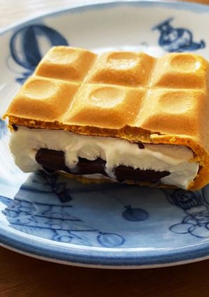 サクサク　チョコモナカアイス-レシピのメイン写真