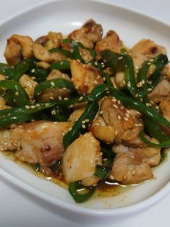 簡単!美味しい!鶏もも肉の中華風炒め♪-レシピのメイン写真