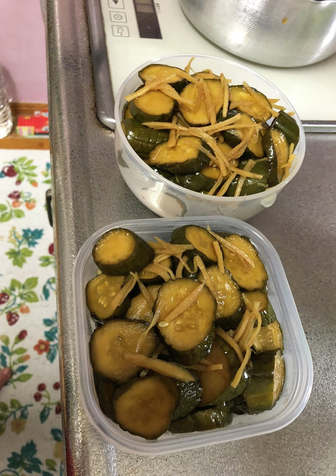きゅうりの漬物　きゅうり大量消費　-レシピのメイン写真