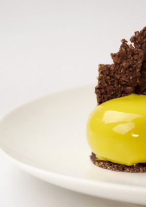 チョコバナナケーキ ムース-レシピのメイン写真