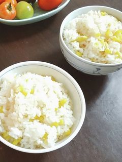 とうもろこしご飯-レシピのメイン写真