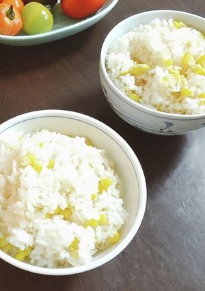 とうもろこしご飯-レシピのメイン写真