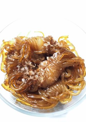 小結こんにゃく鰹節でうまうま煮低カロリー-レシピのメイン写真