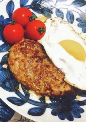 ジューシーてりやきハンバーグ-レシピのメイン写真