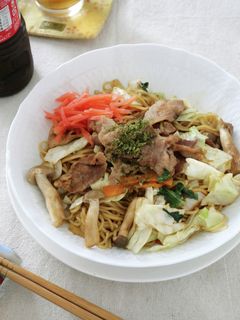 レンジ1発!包丁いらず!すぐできる焼そば-レシピのメイン写真