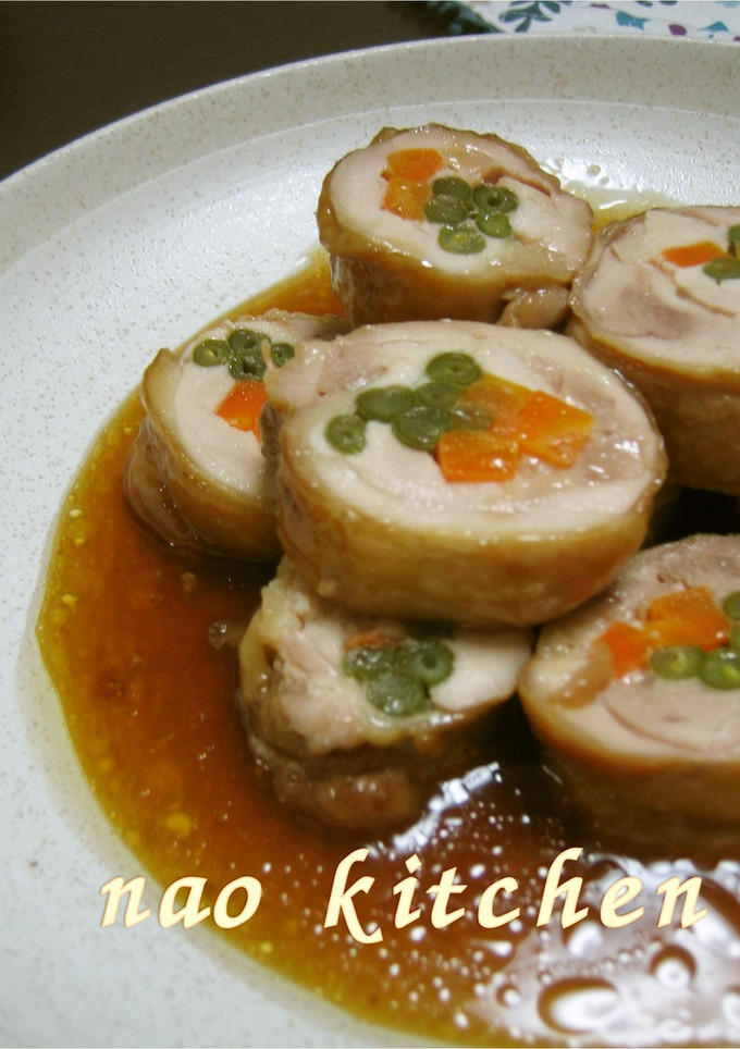 母の味✿いんげんと人参の鶏肉巻き-レシピのメイン写真