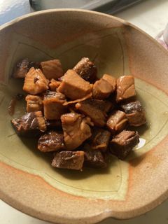 刺身の切れ端でカツオの角煮!-レシピのメイン写真