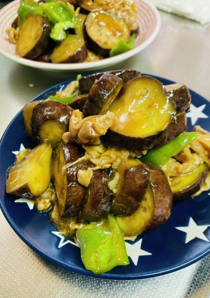 ナスとピーマンと豚肉の中華炒め-レシピのメイン写真