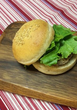 シンプルな材料で！バーガーパテ-レシピのメイン写真