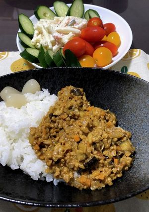 夏バテ防止！ねぎすこキーマカレー＾＾-レシピのメイン写真