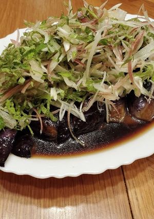 薬味たっぷり爽やか茄子の煮浸し-レシピのメイン写真