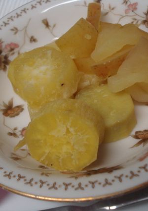 おやつに☆りんご&さつまいも煮-レシピのメイン写真